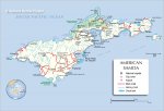Карта Американского Самоа