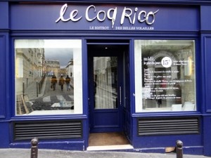 Новый ресторан - Le Coq Rico в Париже