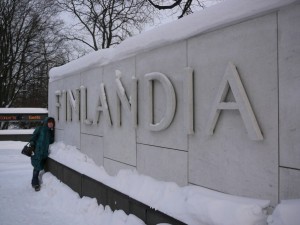 В Финляндии нет снега. Туристы недовольны
