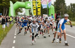 Роллер-марафон SEB Tartu Rulluisumaraton в Эстонии