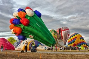 Фестиваль воздушных шаров в Ферраре