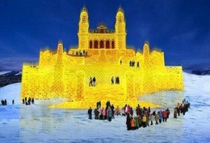 Международная ярмарка снежной скульптуры в Харбине