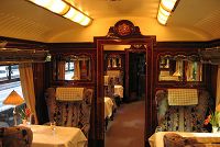   Onboard the British Pullman (Gwen Car)