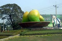   -   Mango landmark in Rajshahi city, capital of Mango Area