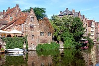    Historic centrum of Ghent, Belgium