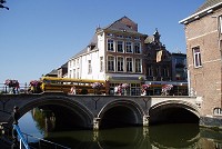   Bridge over Dyle in city of Mechelen, Belgium