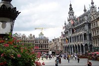  -   The centre of Brussel, the "Grote Markt"