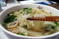   Udon noodles