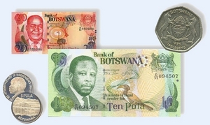  Валюта Ботсваны