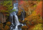 Япония - Водопады в японском саду