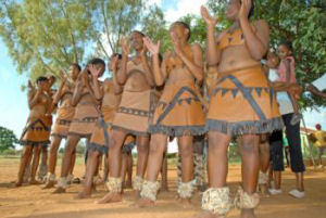В материальной и духовной культуре тсвана много общего с культурой соседних южноафриканских народов
