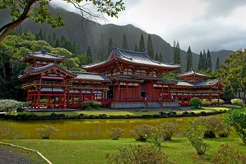   Japanese Temple on Oahu