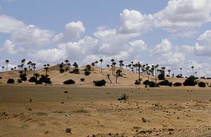 Северный "угол" Чада занимает уникальный природный памятник - нагорье Тибести